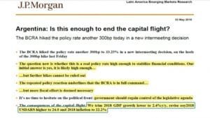 el-jp-morgan-ve-el-dlar-a-24-pesos-en-diciembre-y-reclama-ms-ajuste-fiscal-2018-05-07