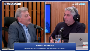 El economista Maxi Montenegro entrevista a Daniel Herrero, CEO de Mercedes Benz Argentina, en Ahora Play.