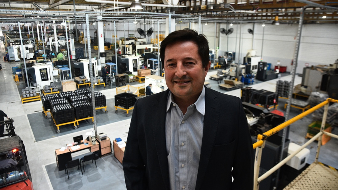José Manuali, CEO de la autopartista Petrac y flamante presidente de la Unión Industrial de Córdoba (UIC)