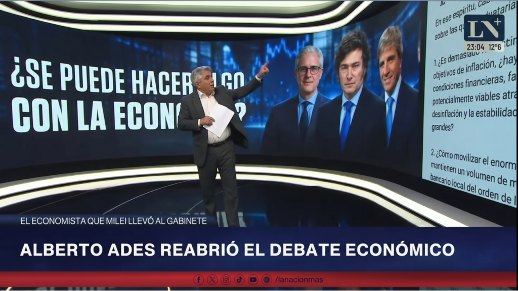 Maxi Montenegro analiza en LN+ el debate macroeconómico sobre el plan de Javier Milei y Luis Caputo.